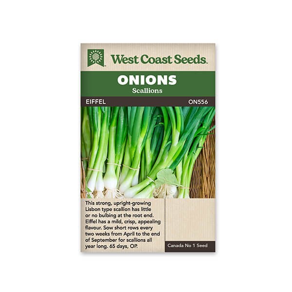 West Coast Seeds Scallion Seeds